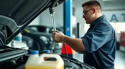 Cooling system service