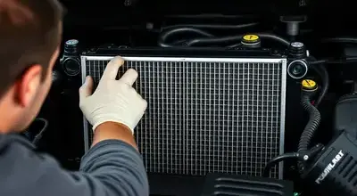 Radiator replacement service